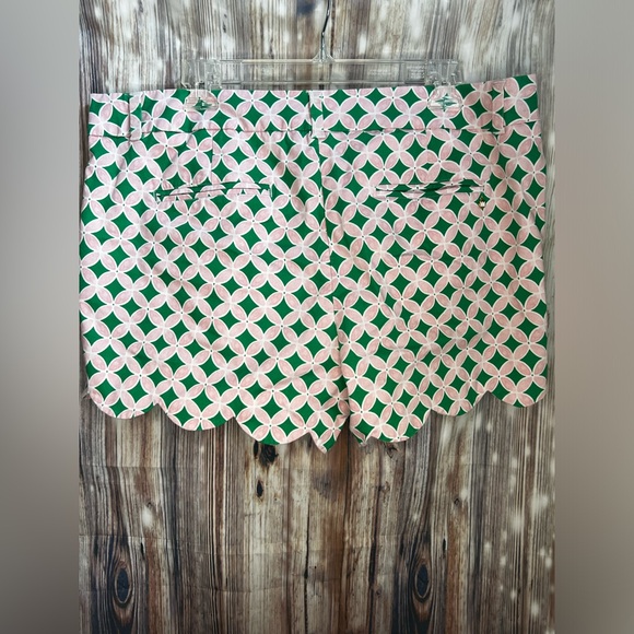Preppy pink and green shorts - Picture 3 of 5